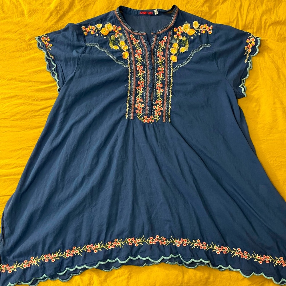 Johnny Was MOJI tunic top
